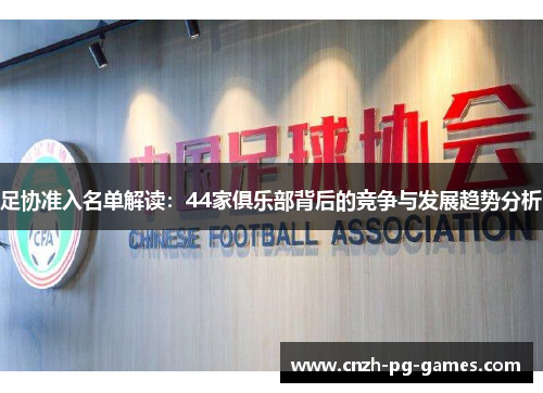 足协准入名单解读：44家俱乐部背后的竞争与发展趋势分析